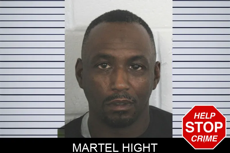 Martel Hight mugshot