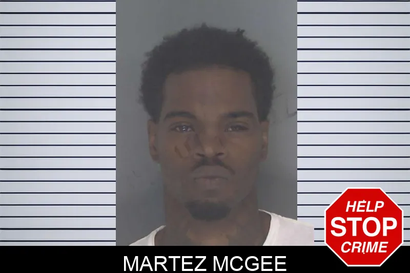 Martez McGee mugshot