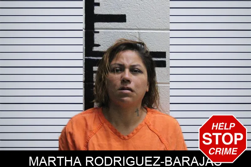 Martha Rodriguez-Barajas mugshot