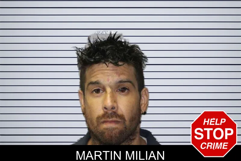 Martin Milian mugshot