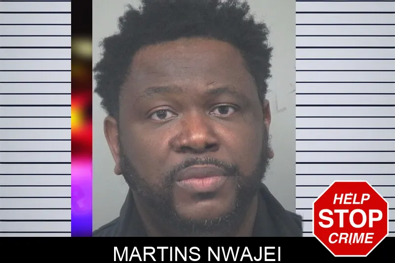 Martins Nwajei mugshot