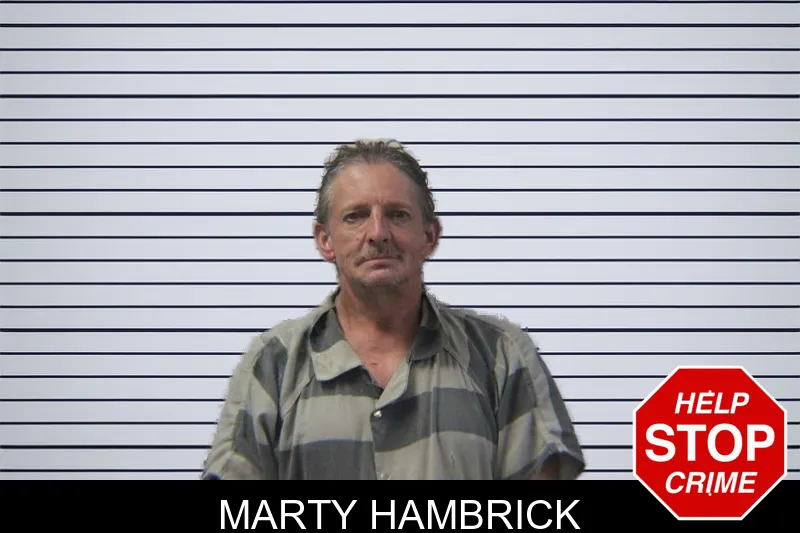 Marty Hambrick mugshot
