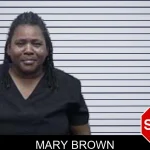 Mary Brown mugshot