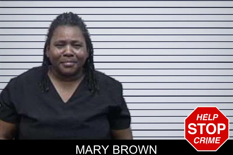 Mary Brown mugshot