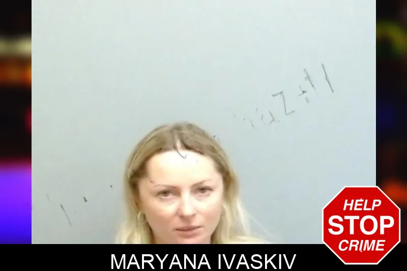 Maryana Ivaskiv mugshot