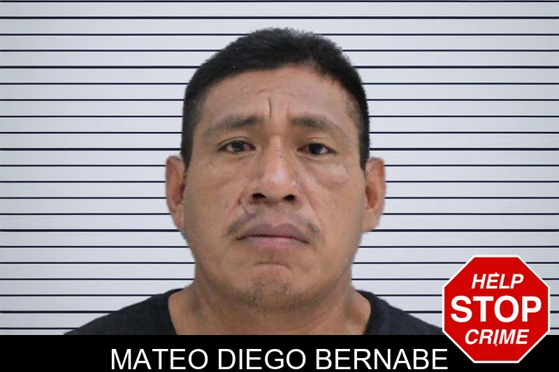 Mateo Diego Bernabe mugshot