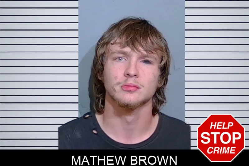 Mathew Brown mugshot
