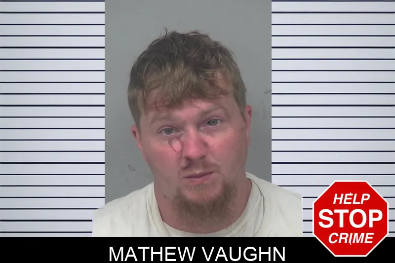 Mathew Vaughn mugshot