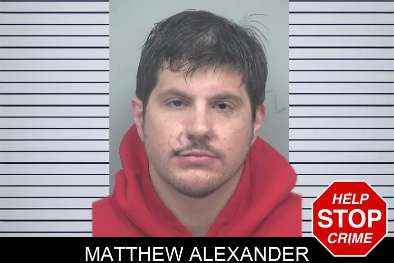 Matthew Alexander mugshot