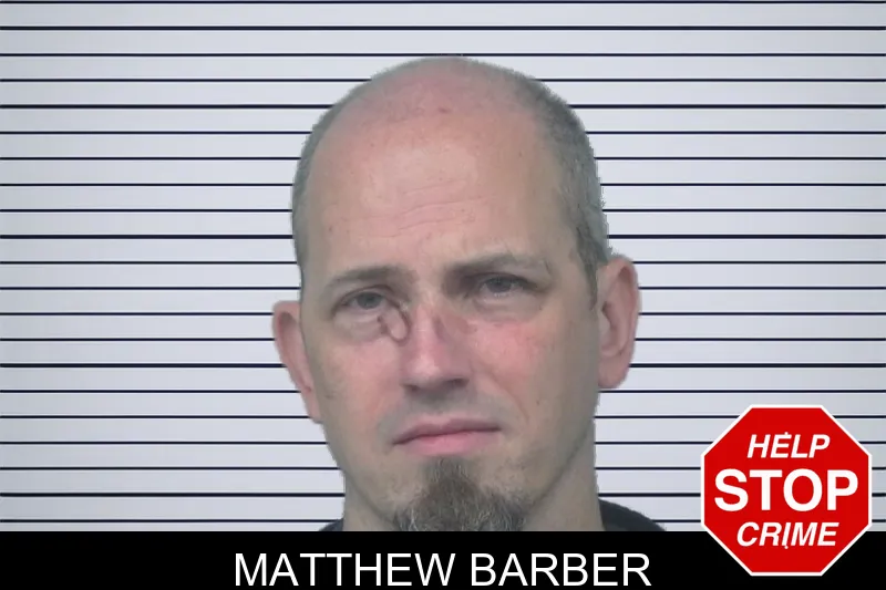 Matthew Barber mugshot