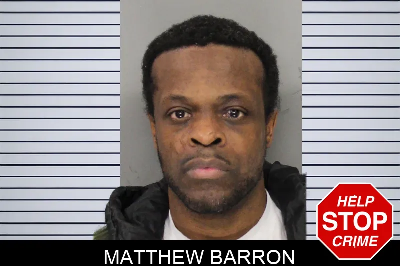 Matthew Barron mugshot