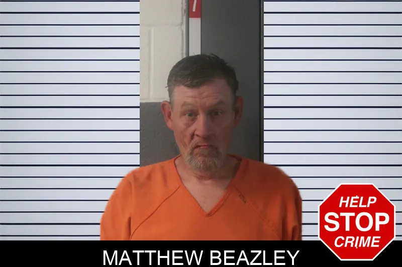 Matthew Beazley mugshot