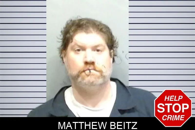 Matthew Beitz mugshot