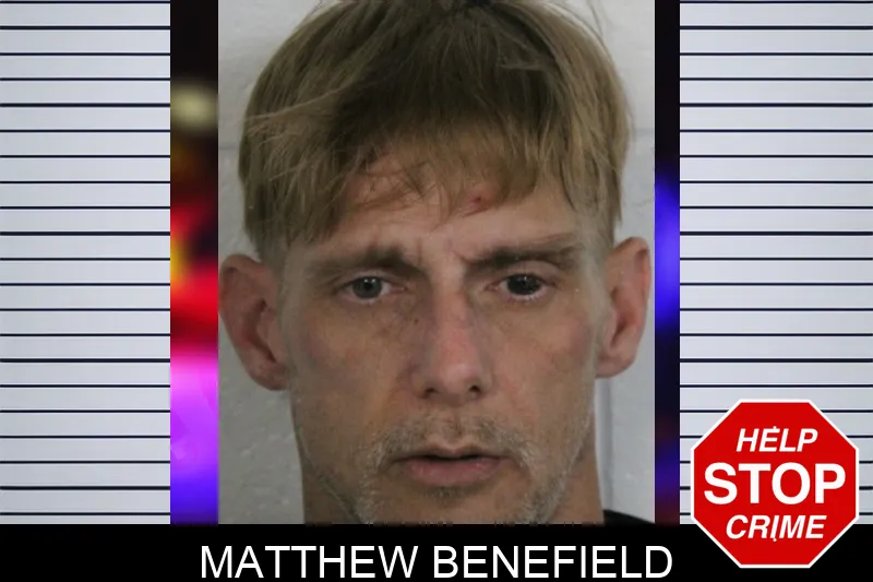 Matthew Benefield mugshot