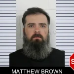 Matthew Brown mugshot