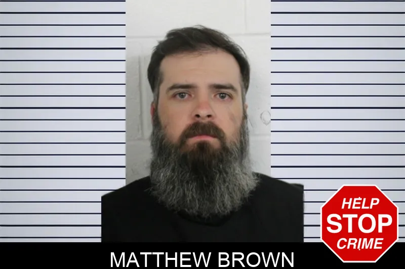 Matthew Brown mugshot