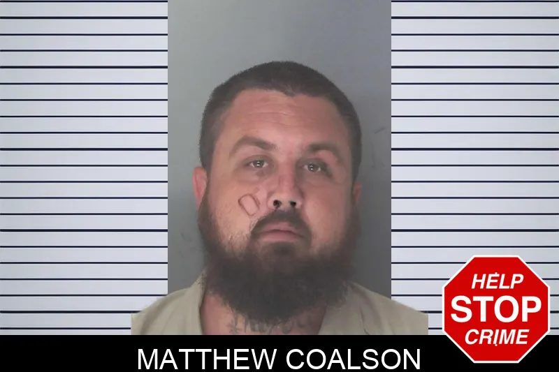 Matthew Coalson mugshot