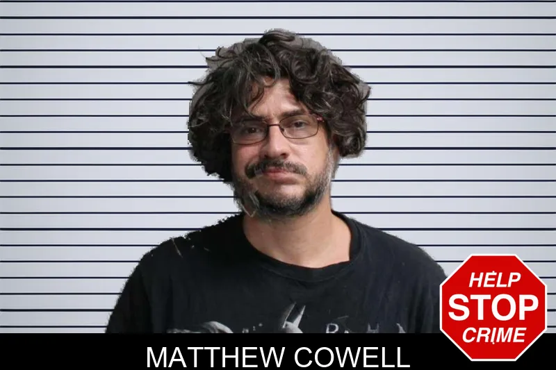 Matthew Cowell mugshot