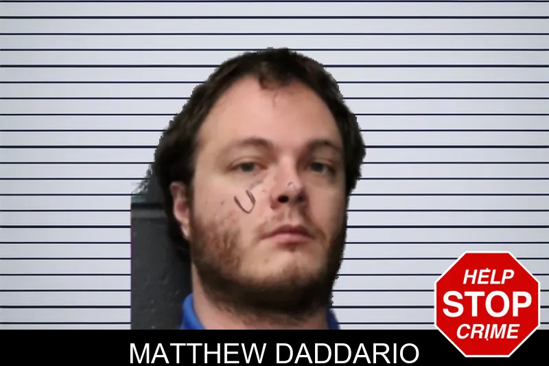 Matthew Daddario mugshot