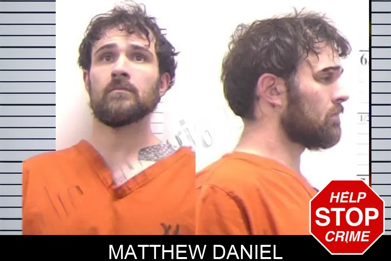Matthew Daniel mugshot
