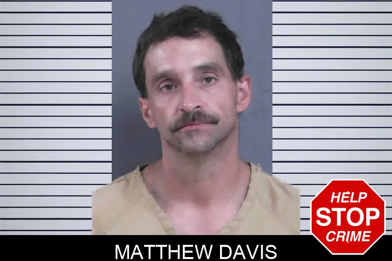 Matthew Davis mugshot