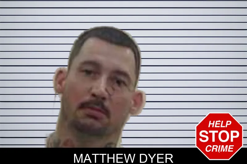Matthew Dyer mugshot