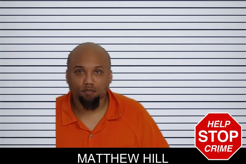 Matthew Hill mugshot