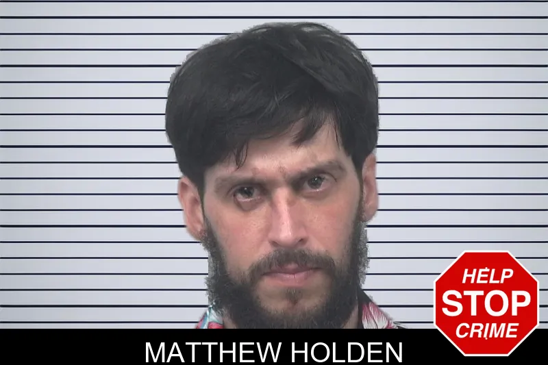 Matthew Holden mugshot