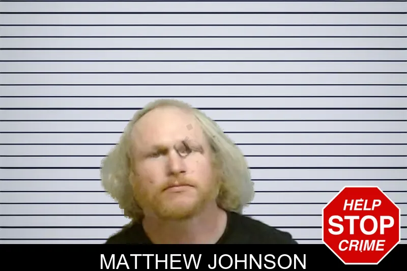 Matthew Johnson mugshot