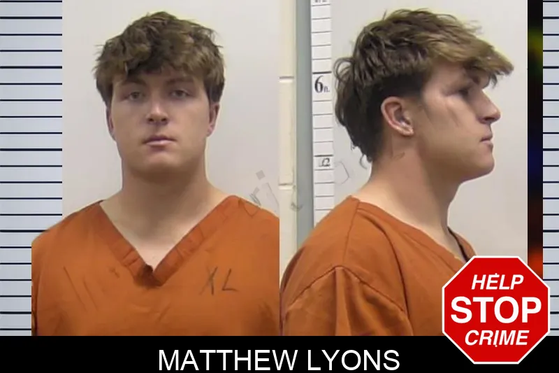 Matthew Lyons mugshot
