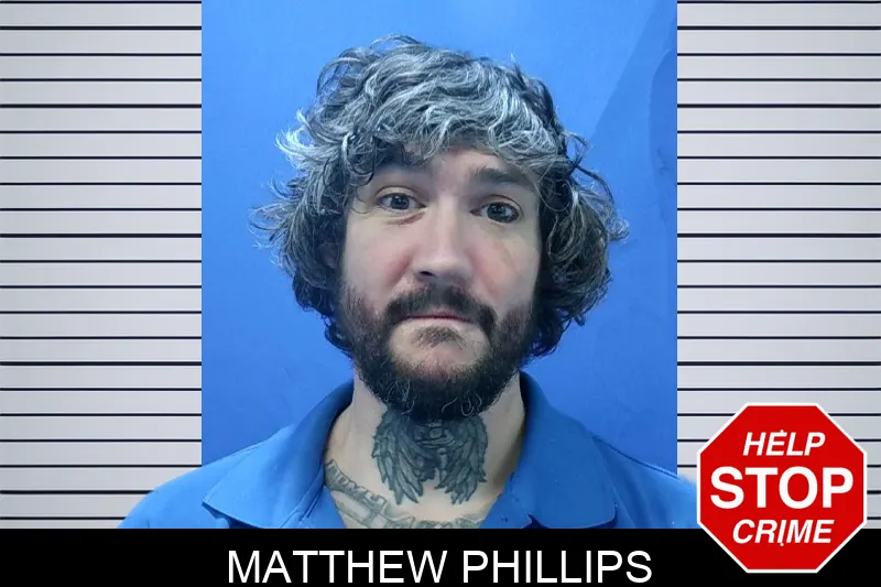 Matthew Phillips mugshot