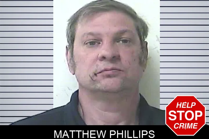 Matthew Phillips mugshot