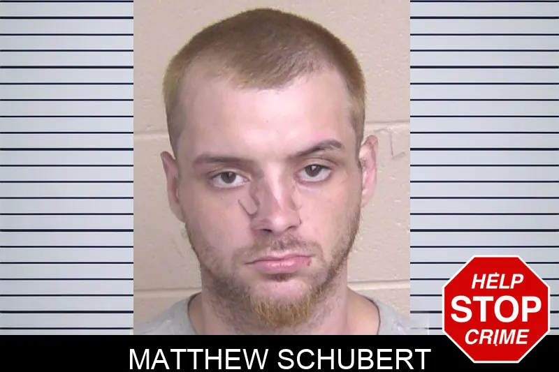 Matthew Schubert mugshot