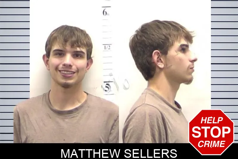 Matthew Sellers mugshot