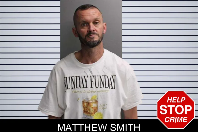 Matthew Smith mugshot