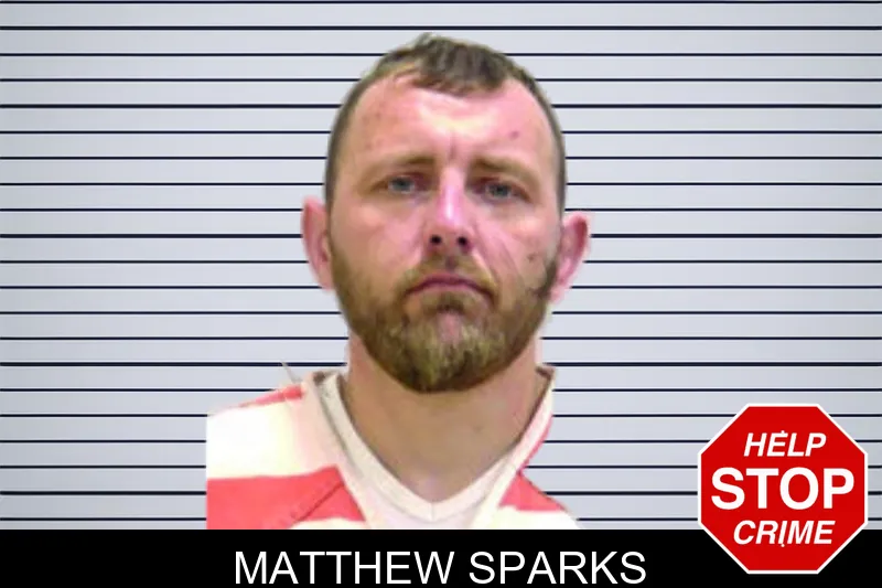 Matthew Sparks mugshot