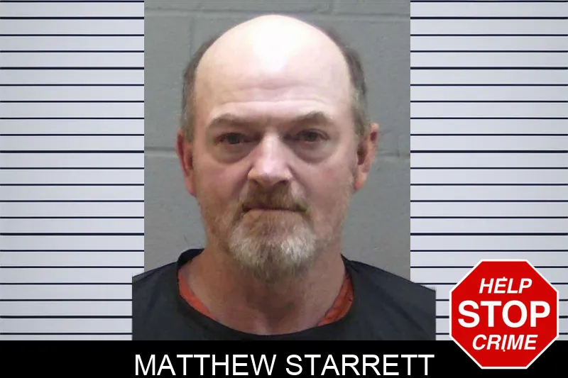 Matthew Starrett mugshot