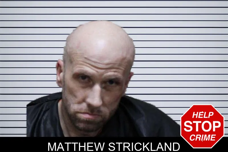 Matthew Strickland mugshot