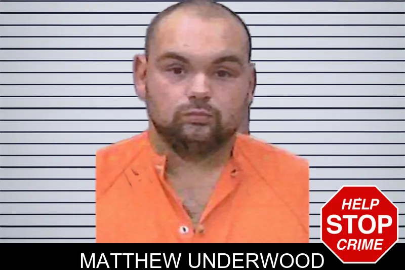 Matthew Underwood mugshot