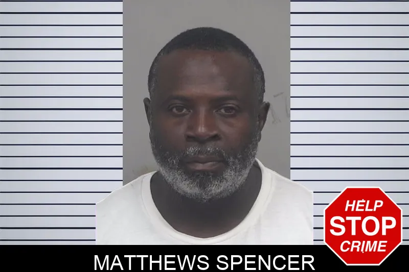 Matthews Spencer mugshot