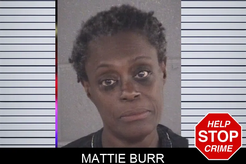 Mattie Burr mugshot