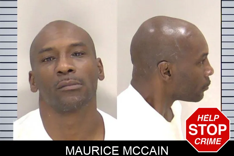 Maurice McCain mugshot