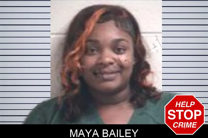 Maya Bailey mugshot