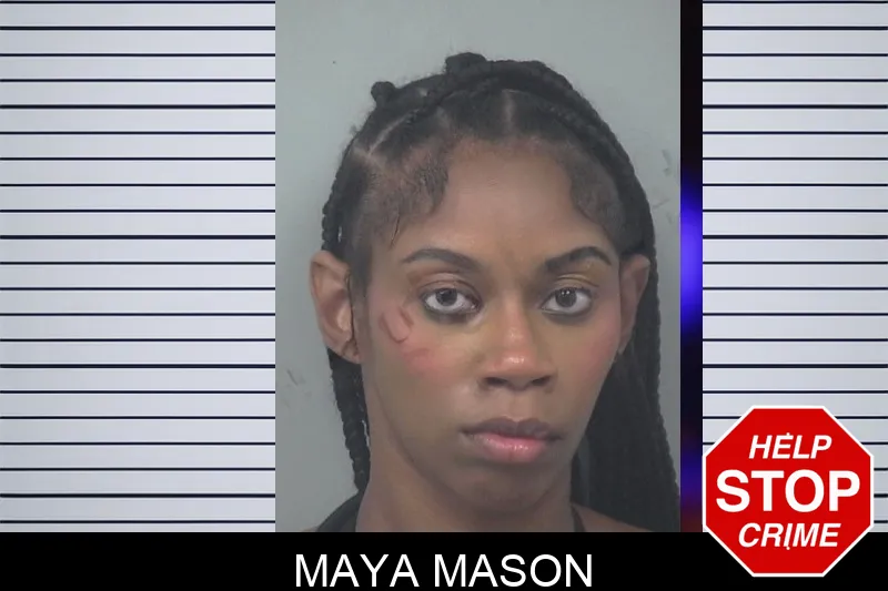 Maya Mason mugshot