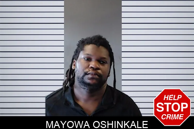 Mayowa Oshinkale mugshot