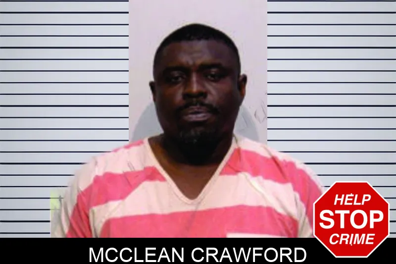 McClean Crawford mugshot