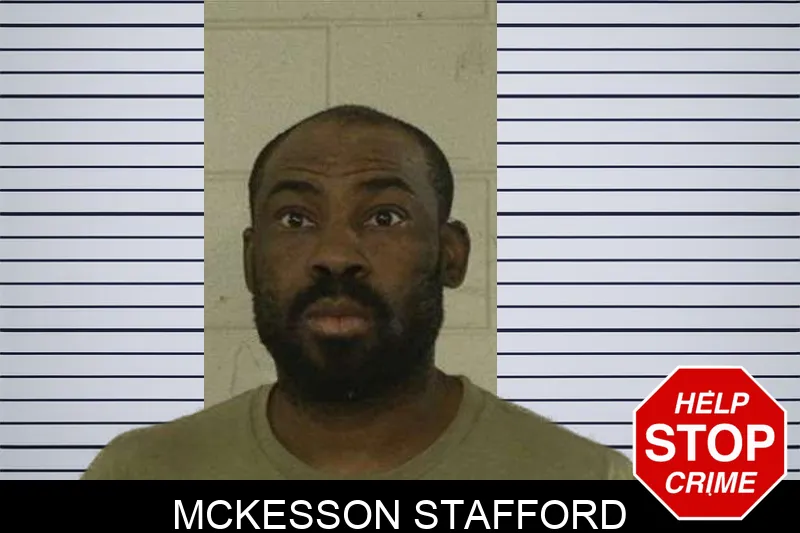 McKesson Stafford mugshot