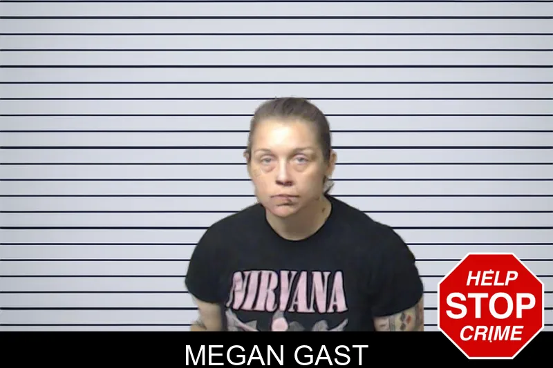 Megan Gast mugshot