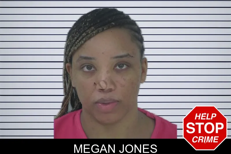 Megan Jones mugshot