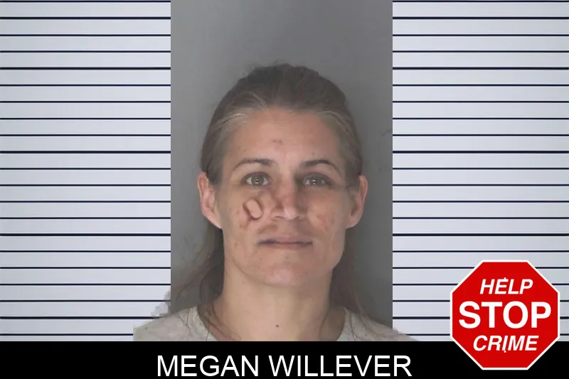 Megan Willever mugshot